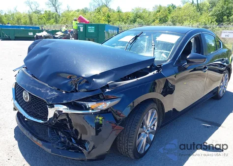 2021 Mazda Mazda3 Select z USA, uszkodzony, nr VIN 3MZBPABL1MM200080